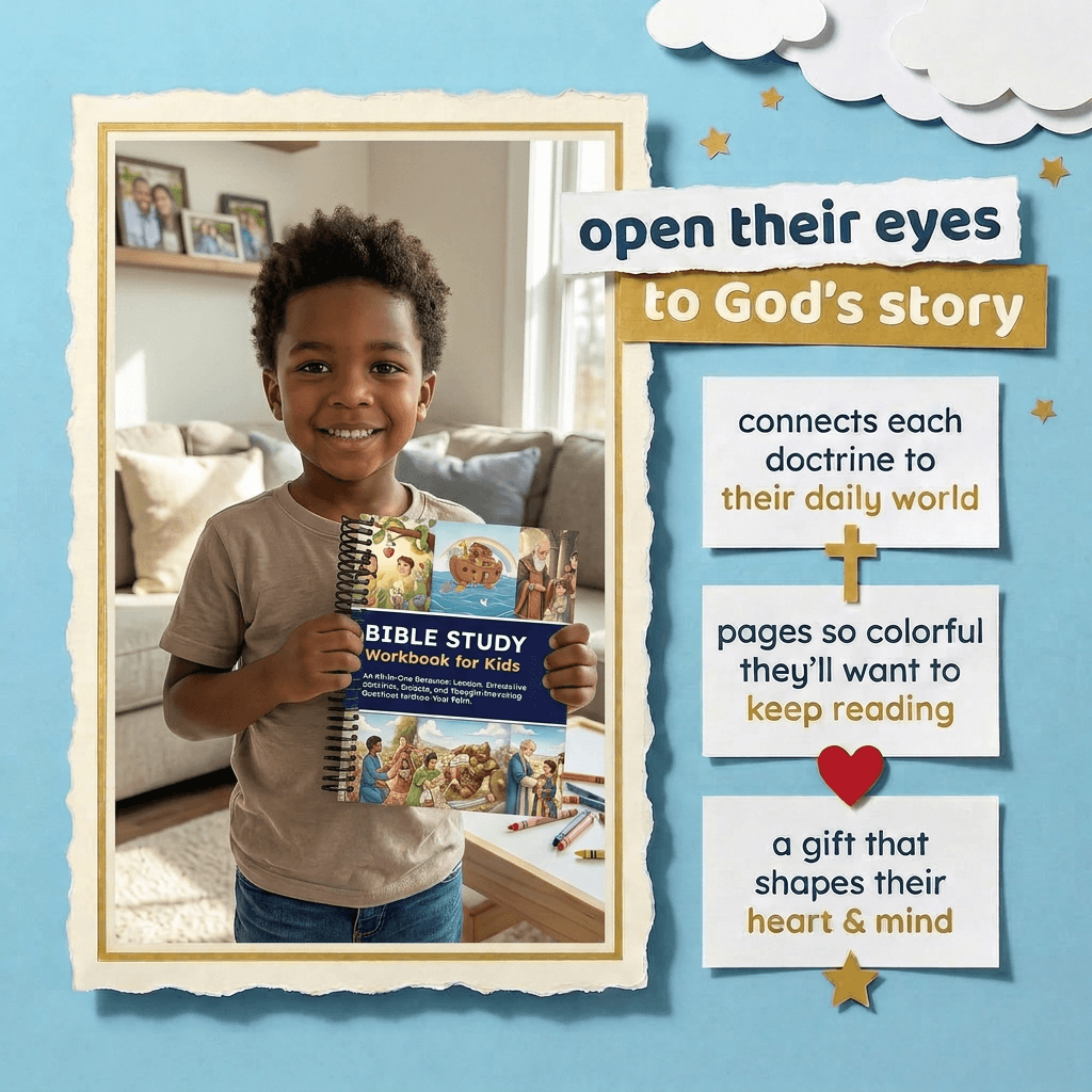Bible Study Workbook for Kids
