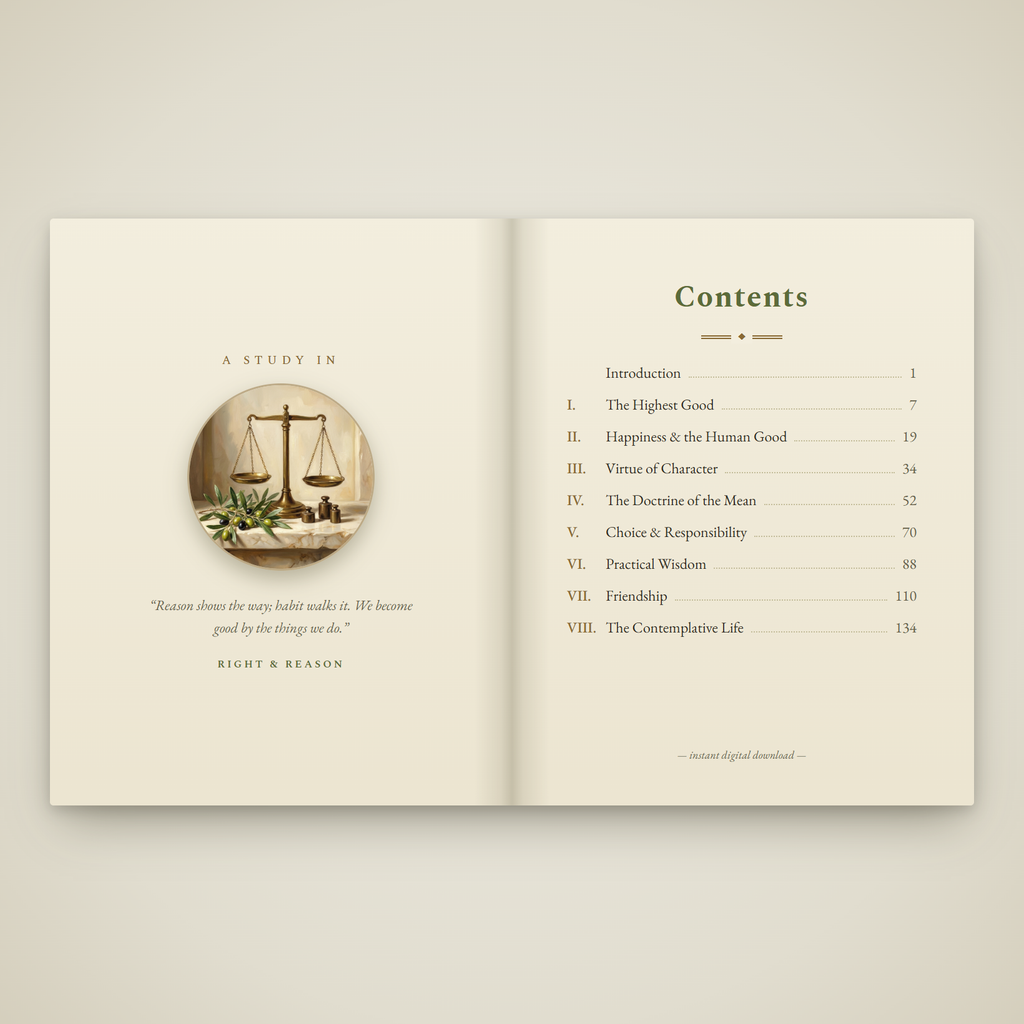 aristotle table of contents