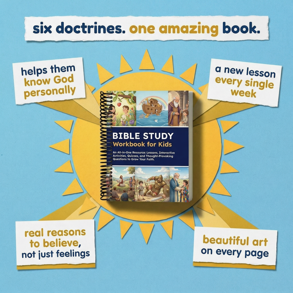 Bible Study Workbook for Kids