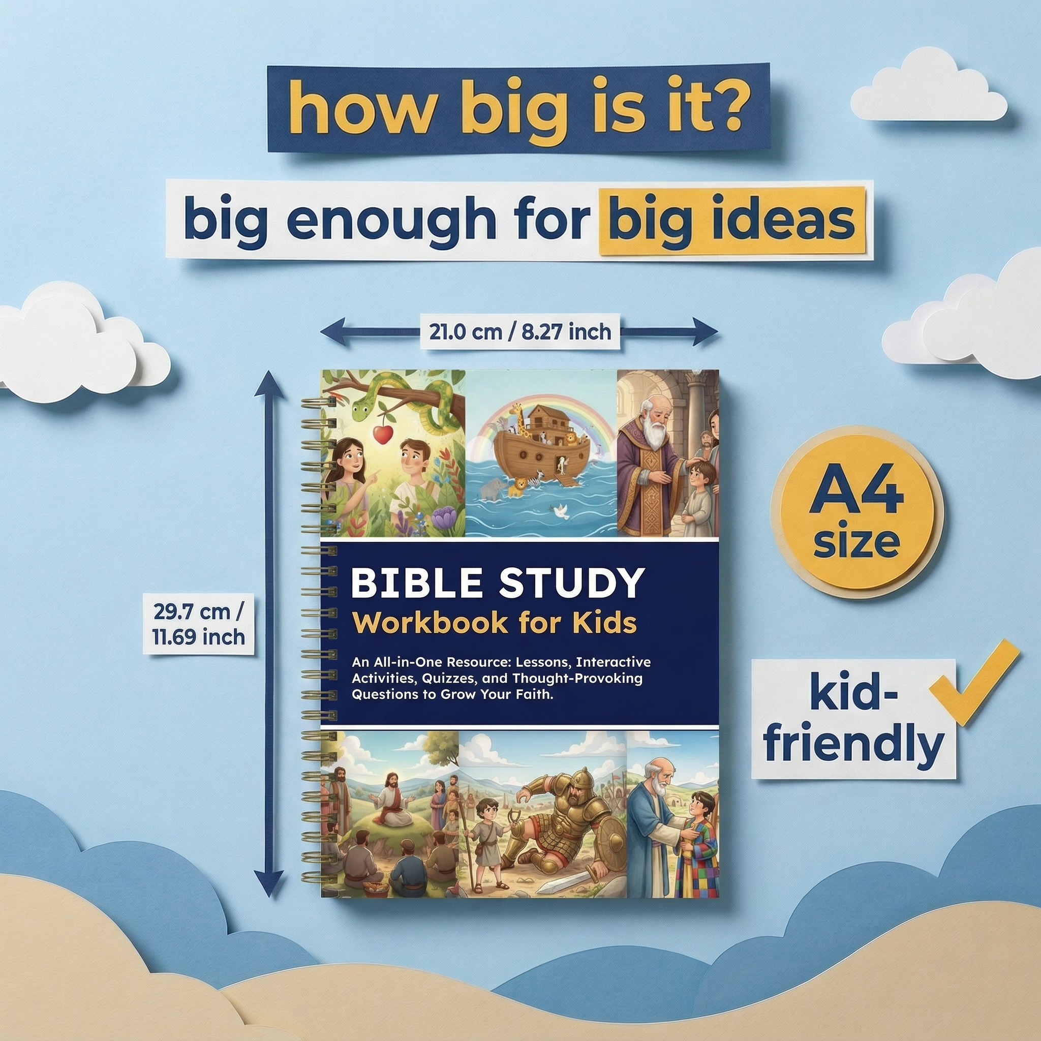 Bible Study Workbook for Kids